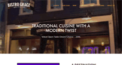 Desktop Screenshot of bistrograce.com